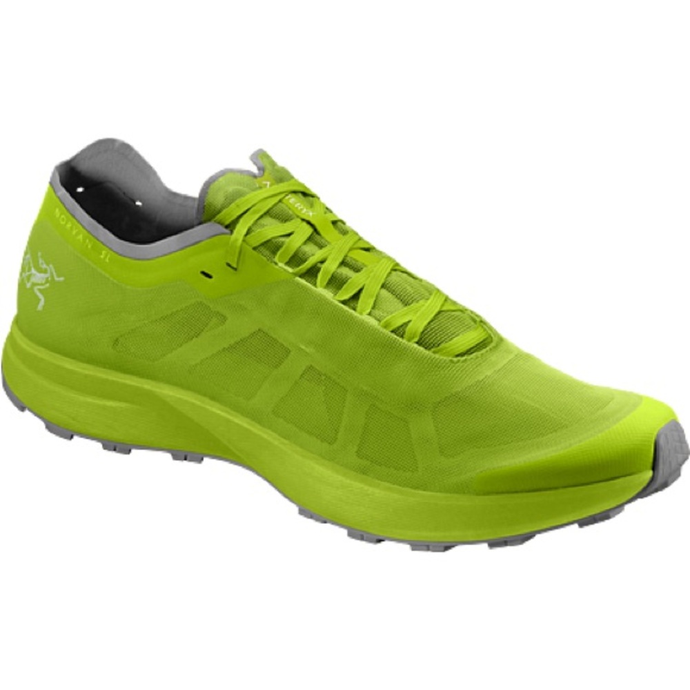 Arc'teryx Norvan SL: Pulse/Smoke - Lightweight Vibrant Trail Shoes. Used.